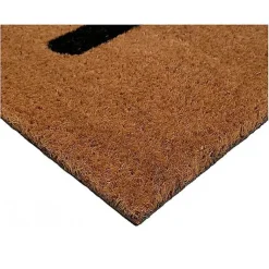 Kirklands Home Natural Arch Hello Doormat Brown Best