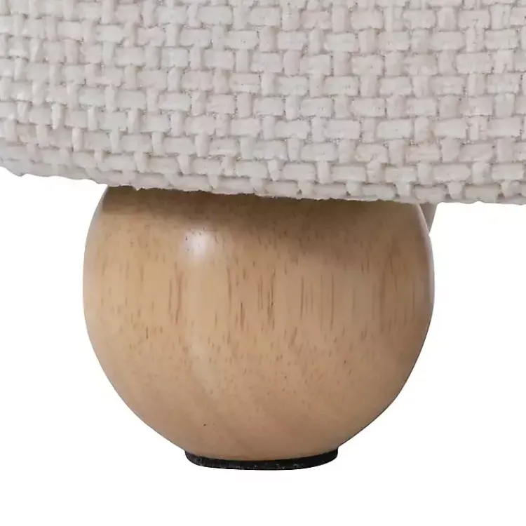 Kirklands Home Natural Bacci Nesting Ottomans, Set of 2 Tan Sale