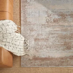 Kirklands Home Natural Bleach Jute Reversible Area Rug, 8x10 Tan Outlet