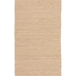 Kirklands Home Natural Bleached Jute Area Rug, 3x5 Tan Hot