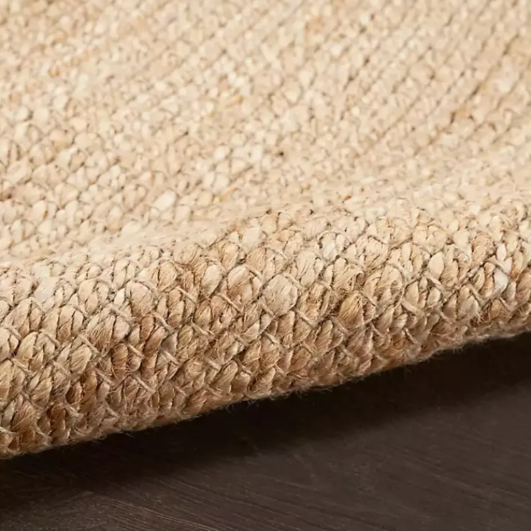 Kirklands Home Natural Bleached Jute Area Rug, 3x5 Tan Hot
