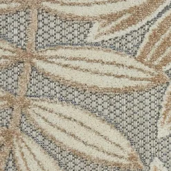 Kirklands Home Natural Botanical Leaves Outdoor Area Rug, 9x13 Discount
