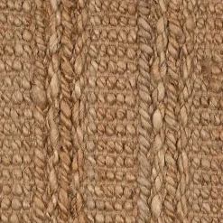 Kirklands Home Natural Braided Jute Area Rug, 5x7 Brown Sale