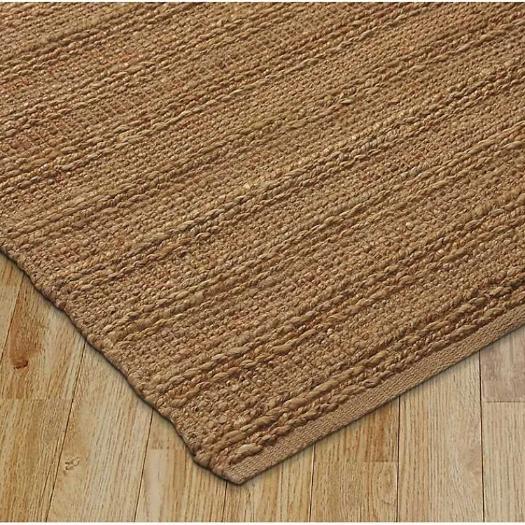 Kirklands Home Natural Braided Jute Area Rug, 5x7 Brown Sale