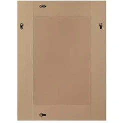 Kirklands Home Natural Chevron Wood Wall Mirror Clearance