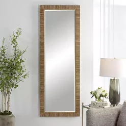 Kirklands Home Natural Coastal Full-Length Wall Mirror Discount