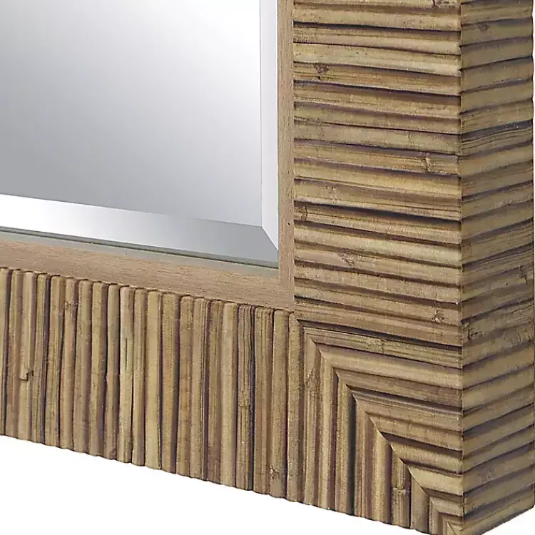 Kirklands Home Natural Coastal Full-Length Wall Mirror Discount
