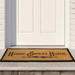 Kirklands Home Natural Coir Home Sweet Home Doormat Discount