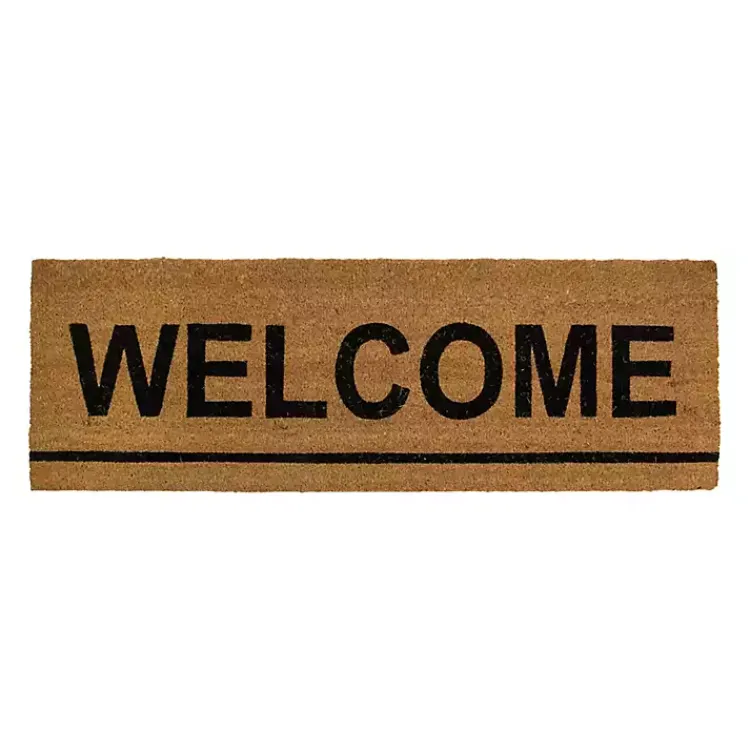 Kirklands Home Natural Coir Welcome Doormat Online