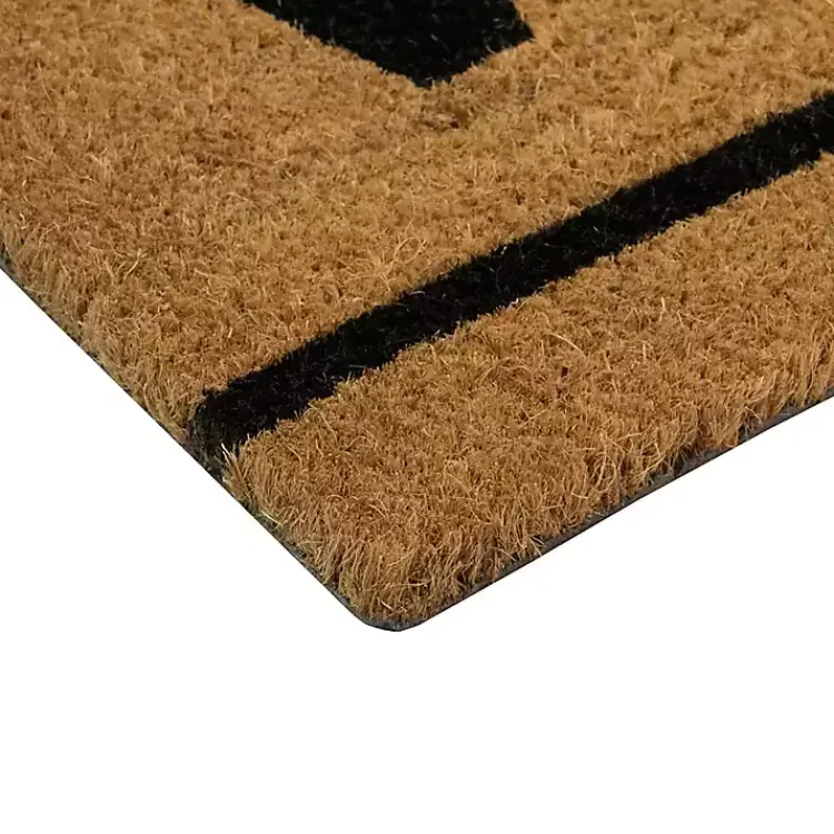 Kirklands Home Natural Coir Welcome Doormat Online