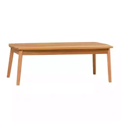 Kirklands Home Natural Eucalyptus Wood Outdoor Coffee Table Tan Online