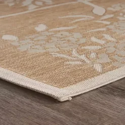Kirklands Home Natural Flamingo Indoor/Outdoor Area Rug, 5x7 Best