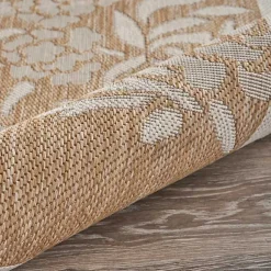 Kirklands Home Natural Flamingo Indoor/Outdoor Area Rug, 5x7 Best