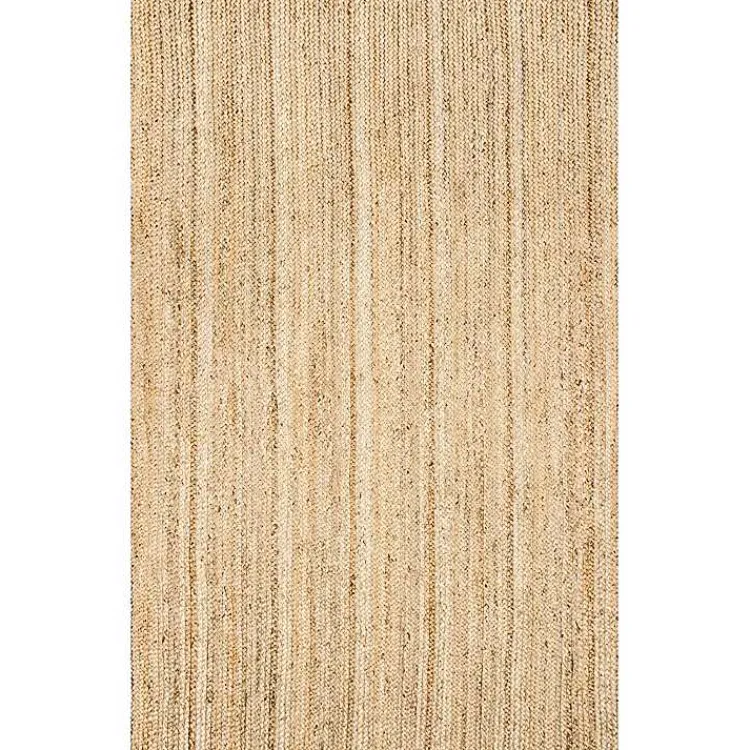 Kirklands Home Natural Hand Woven Rigo Jute Area Rug, 10x13 Tan Best