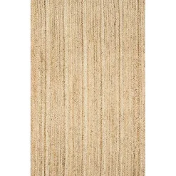 Kirklands Home Natural Hand Woven Rigo Jute Area Rug, 10x14 Tan Sale