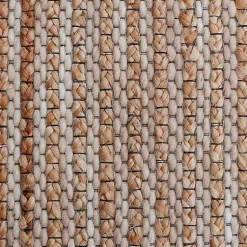 Kirklands Home Natural Jute and Wool Woven Area Rug, 5x8 Brown New