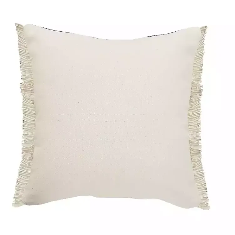 Pillows>Kirklands Home Natural Jute Braided Stripe Throw Pillow, 20 in.