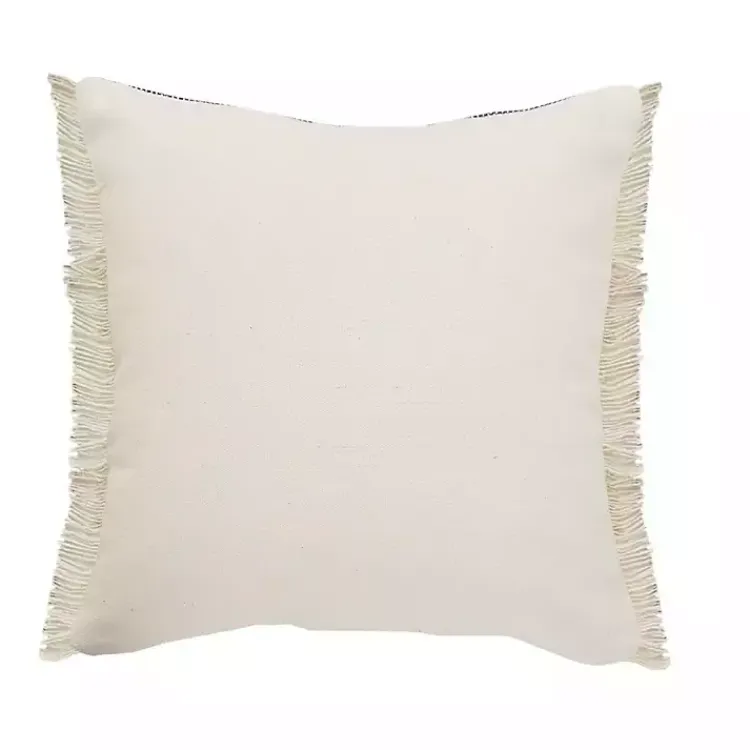 Pillows>Kirklands Home Natural Jute Braided Stripe Throw Pillow, 20 in.