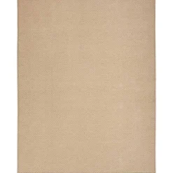 Kirklands Home Natural Jute Solid Woven Area Rug, 7x9 Tan Clearance