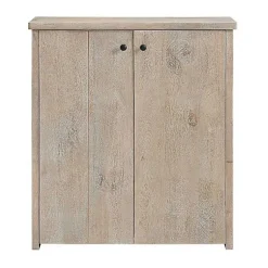 Kirklands Home Natural Mango Wood Shoe Cubbie