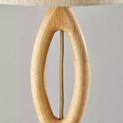 Kirklands Home Natural Mayfair Open Floor Lamp Tan Best