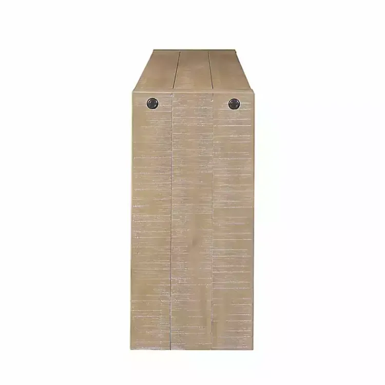 Kirklands Home Natural Monterey Console Table Tan Hot