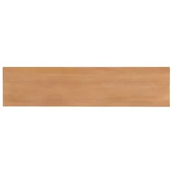 Kirklands Home Natural Pine Wood Knotted Column Bench Tan Best