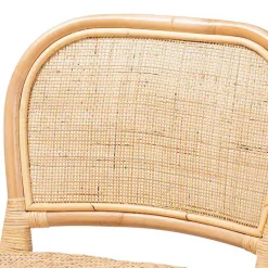 Kirklands Home Natural Rat Adrena Counter Stool Tan Best