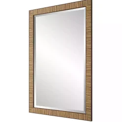 Kirklands Home Natural Rattan Beveled Wall Mirror Online
