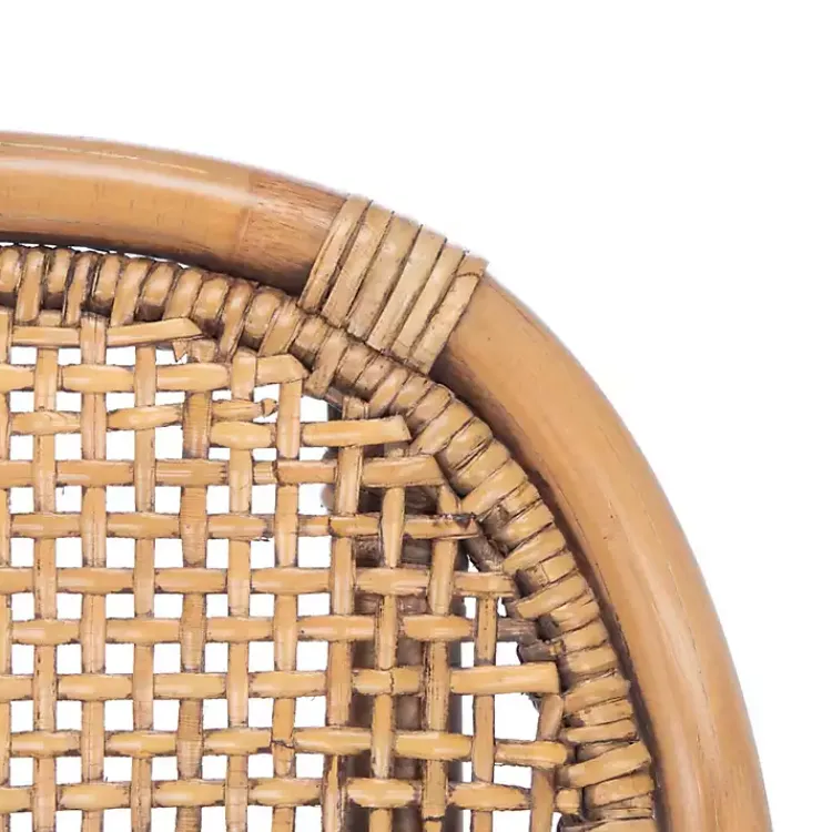 Kirklands Home Natural Rattan Charlie Accent Chair White Best