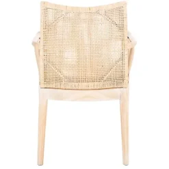 Kirklands Home Natural Rattan Gianna Accent Chair White Best