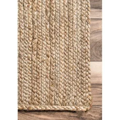 Kirklands Home Natural Reno Woven Accent Rug Tan