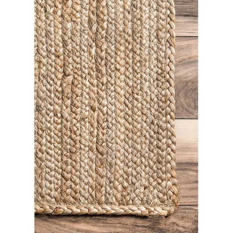 Kirklands Home Natural Reno Woven Area Rug, 5x8 Tan Outlet