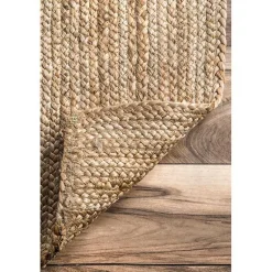 Kirklands Home Natural Reno Woven Area Rug, 4x6 Tan Discount