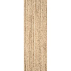 Kirklands Home Natural Reno Woven Runner Tan New