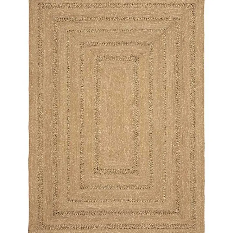 Kirklands Home Natural Seagrass Indoor/Outdoor Area Rug, 4x6 Tan Discount