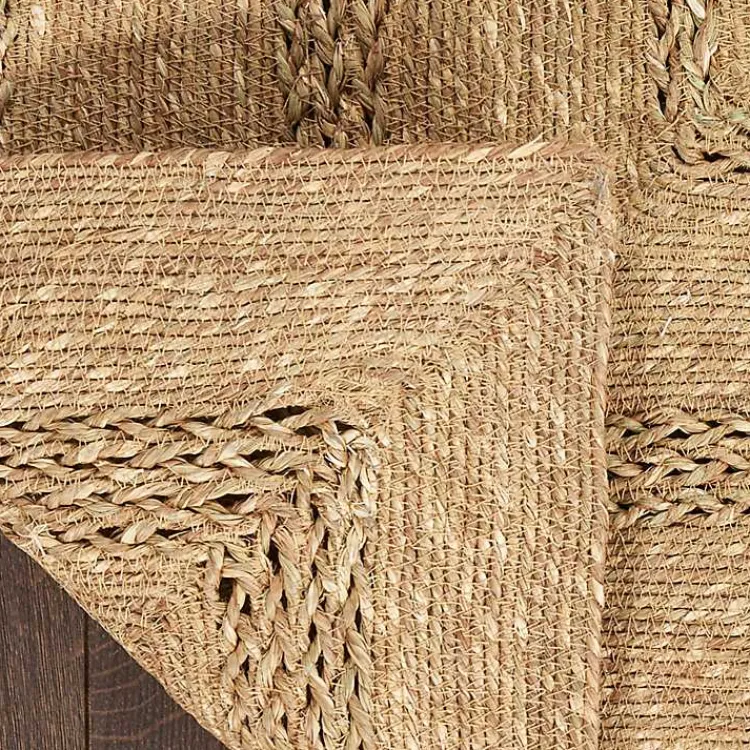 Kirklands Home Natural Seagrass Indoor/Outdoor Area Rug, 4x6 Tan Discount