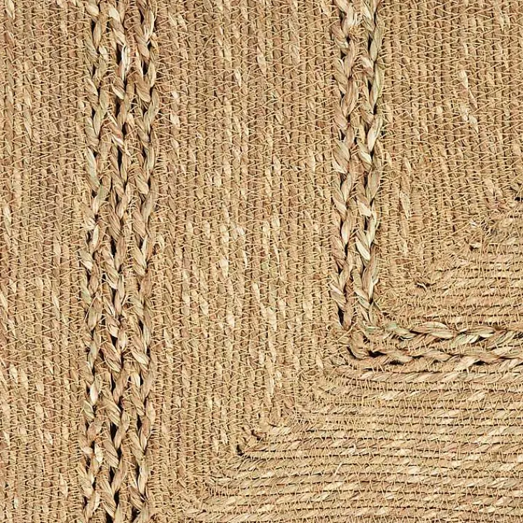 Kirklands Home Natural Seagrass Indoor/Outdoor Area Rug, 4x6 Tan Discount