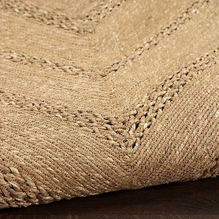 Kirklands Home Natural Seagrass Indoor/Outdoor Area Rug, 5x7 Tan Discount