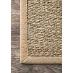 Kirklands Home Natural Seagrass Percey Area Rug, 5x8 Tan Sale