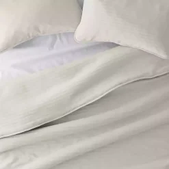 Kirklands Home Natural Stitched Stripes 2-pc. Twin Quilt Set Outlet