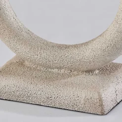 Kirklands Home Natural Stone Ring Ellie Table Lamp Brown Clearance