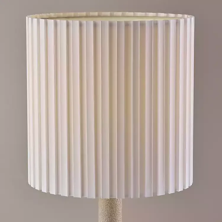 Kirklands Home Natural Stone Ring Ellie Table Lamp Brown Clearance