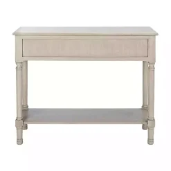 Kirklands Home Natural Textured 2-Drawer Console Table Tan New