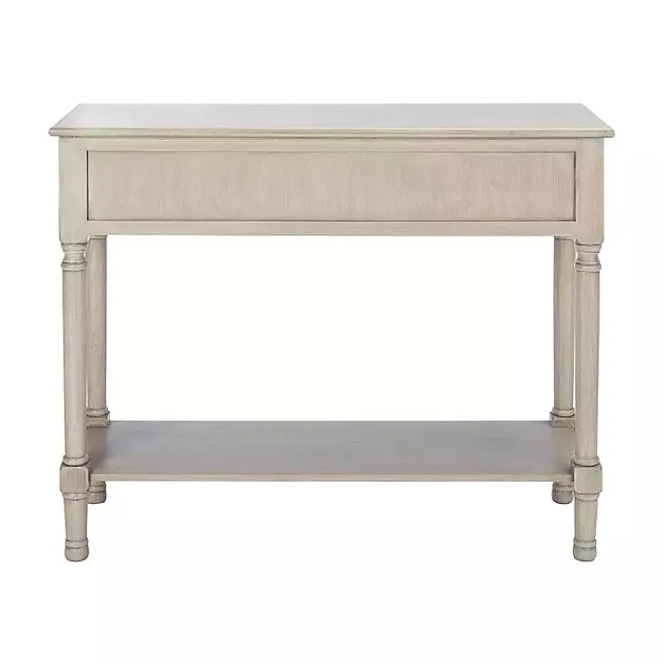 Kirklands Home Natural Textured 2-Drawer Console Table Tan New