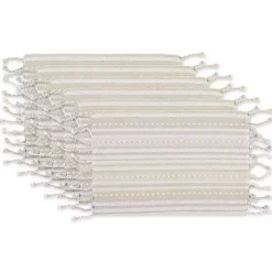 Kirklands Home Natural Tonal Stripe Placemats, Set of 6 Sale