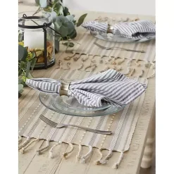 Kirklands Home Natural Tonal Stripe Placemats, Set of 6 Sale