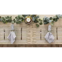 Kirklands Home Natural Tonal Stripe Placemats, Set of 6 Sale