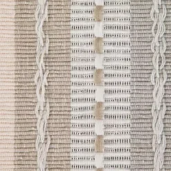 Kirklands Home Natural Tonal Stripe Table Runner Hot