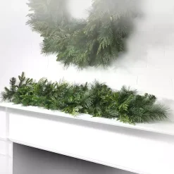 Christmas Arrangements & Garland>Kirklands Home Natural Touch Ever Garland Green